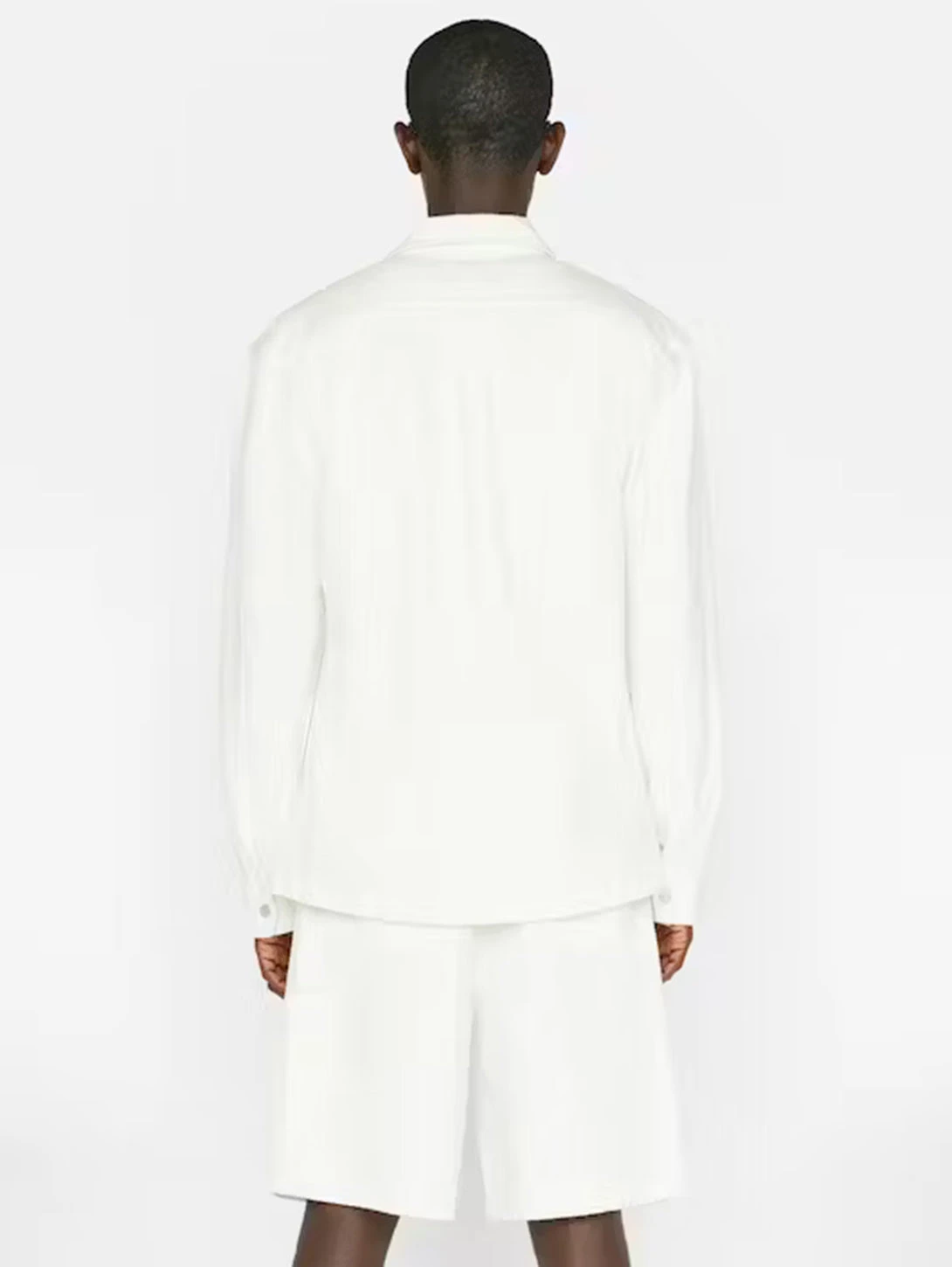 FRAME Relaxed Double Pocket Shirt - Off White 5 FRAME Relaxed Double Pocket Shirt - Off White - Image 3