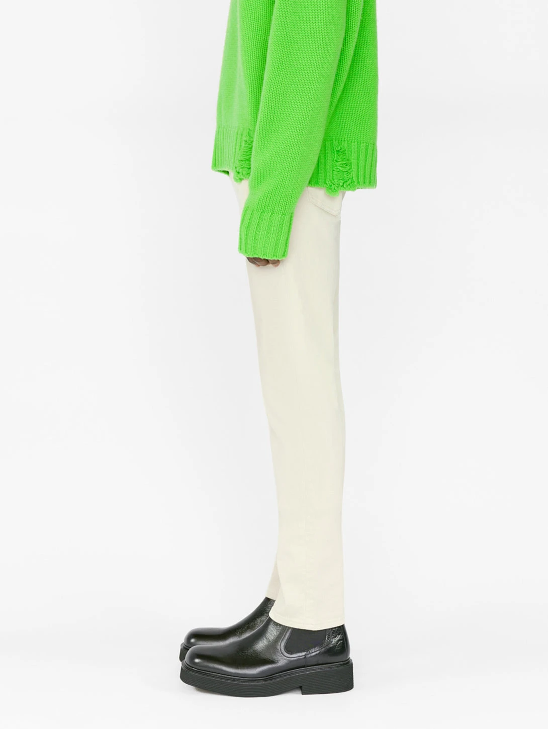 FRAME L'Homme Slim Pant - Garage White 5 FRAME L'Homme Slim Pant - Garage White - Image 3