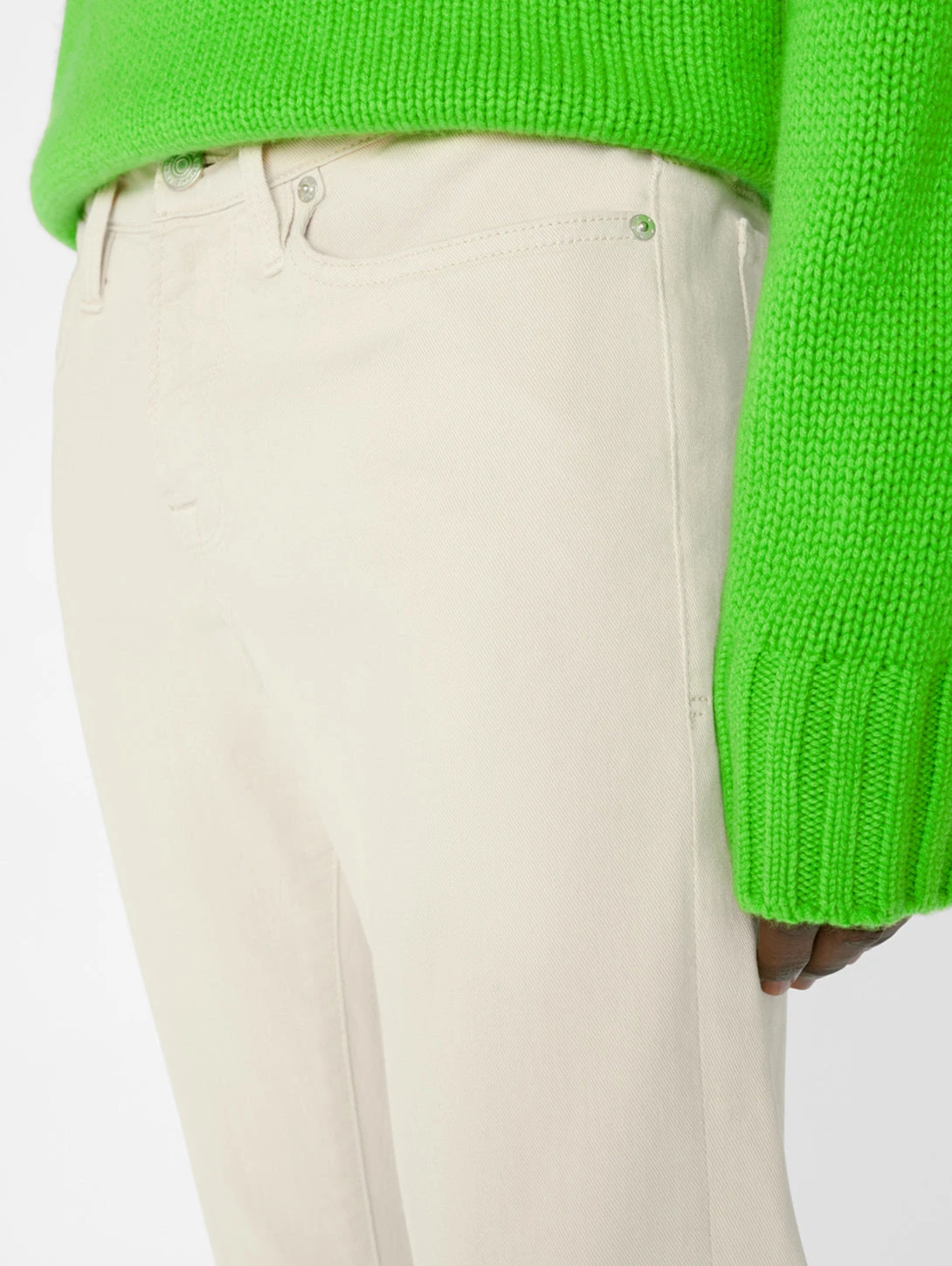 FRAME L'Homme Slim Pant - Garage White 7 FRAME L'Homme Slim Pant - Garage White - Image 5