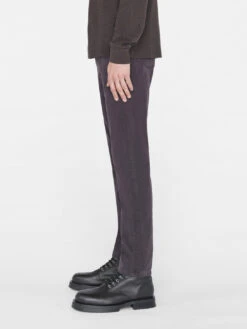 FRAME L'Homme Slim Brushed Twill Pant - Charcoal Grey -Benson Shop LMH870 CHARCOALGREY 0474