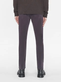 FRAME L'Homme Slim Brushed Twill Pant - Charcoal Grey -Benson Shop LMH870 CHARCOALGREY 0478