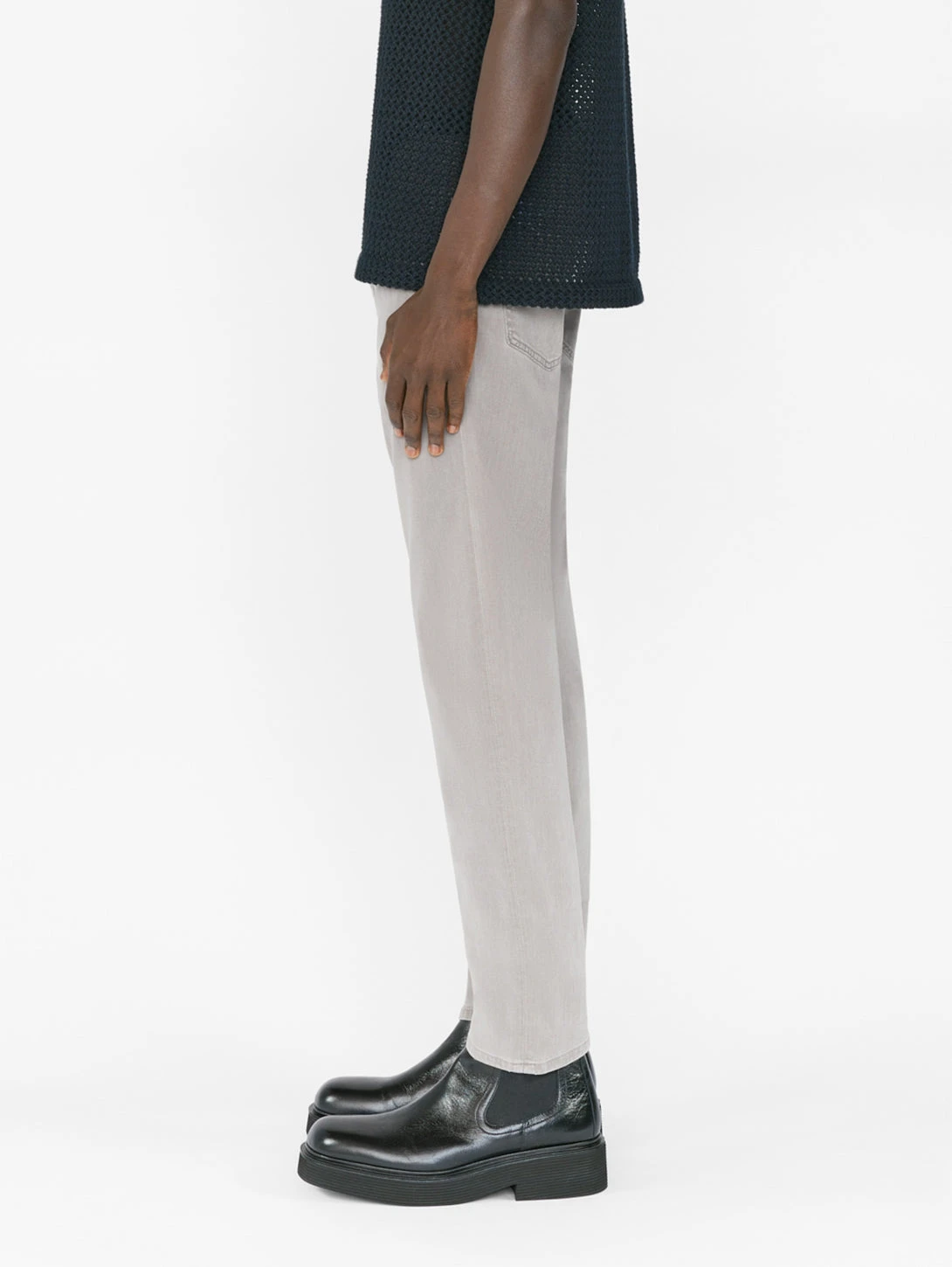 FRAME L'Homme Slim Pant - Stone Grey 5 FRAME L'Homme Slim Pant - Stone Grey - Image 3