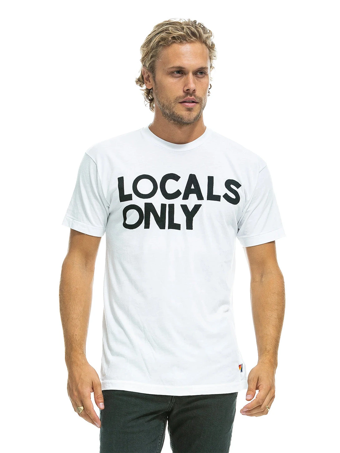Locals Only T-Shirt - White 3 Locals Only T-Shirt - White