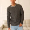 Benson Stanley Crewneck Sweater - Grey 1 Benson Stanley Crewneck Sweater - Grey -Benson Shop MLB08LIGHTGREYB