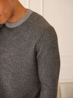 Benson Stanley Crewneck Sweater - Grey 8 Benson Stanley Crewneck Sweater - Grey -Benson Shop MLB08LIGHTGREYC