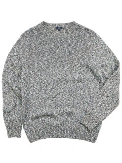 Benson Riley Crewneck Sweater - Blue Mélange -Benson Shop MOU08BLUEMELA