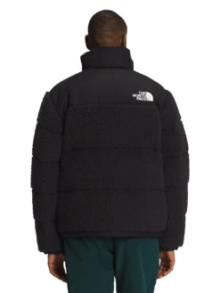 The North Face 1996 High Pile Nuptse Jacket - TNF Black -Benson Shop NF0A5A84 JK3 back