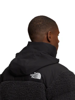 The North Face 1996 High Pile Nuptse Jacket - TNF Black -Benson Shop NF0A5A84 JK3 modelhood4
