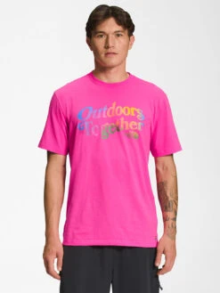 The North Face Pride T-Shirt - Pink Glo