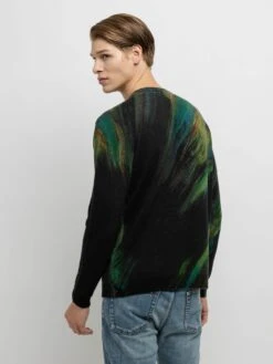 Brush Sweater - Green Combo -Benson Shop OTRMENECM 3328