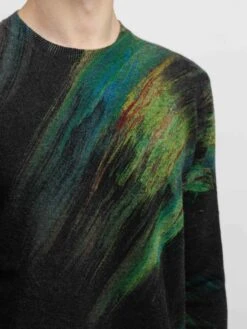 Brush Sweater - Green Combo -Benson Shop OTRMENECM 3334