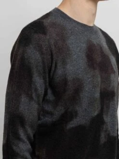 Watercolour Sweater - Burgundy Combo -Benson Shop OTRMENECM 4293