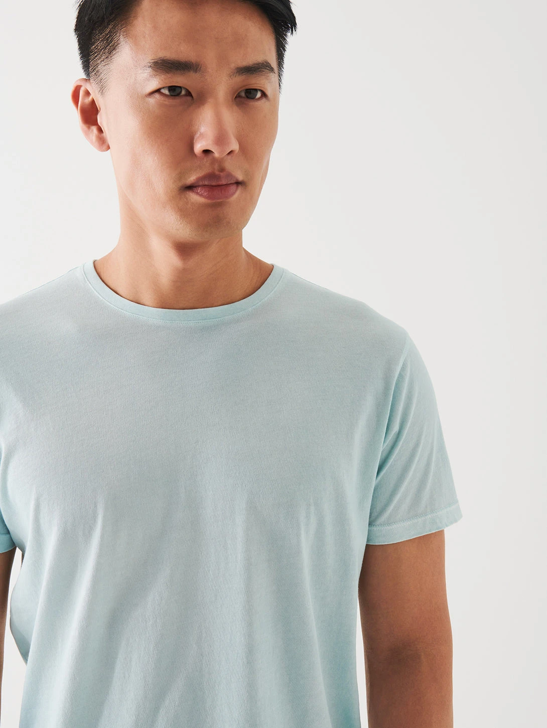 Short Sleeve Pima Spray Tee - Celery 6 Short Sleeve Pima Spray Tee - Celery - Image 4