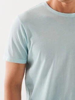 Short Sleeve Pima Spray Tee - Celery 11 Short Sleeve Pima Spray Tee - Celery -Benson Shop P92C24 322 16693