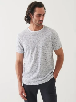 Short Sleeve Crew Print Tee - White 9 Short Sleeve Crew Print Tee - White -Benson Shop P9509C32V 100 23402 800x 23fb22ba b533 4799 8b19 be3e75e001c4