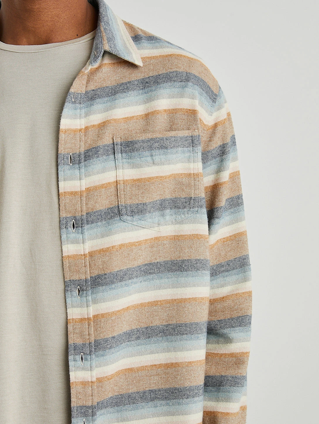RAILS Runson Shirt - Santa Fe Stripe 6 RAILS Runson Shirt - Santa Fe Stripe - Image 4