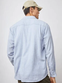 RAILS Wyatt Shirt - Blue Melange -Benson Shop WYATT BLUEMELANGE RAILSBASEBALLCAP KHAKI 17430 767x 38858a5c e857 4377 84ec 4a4f7fabe369