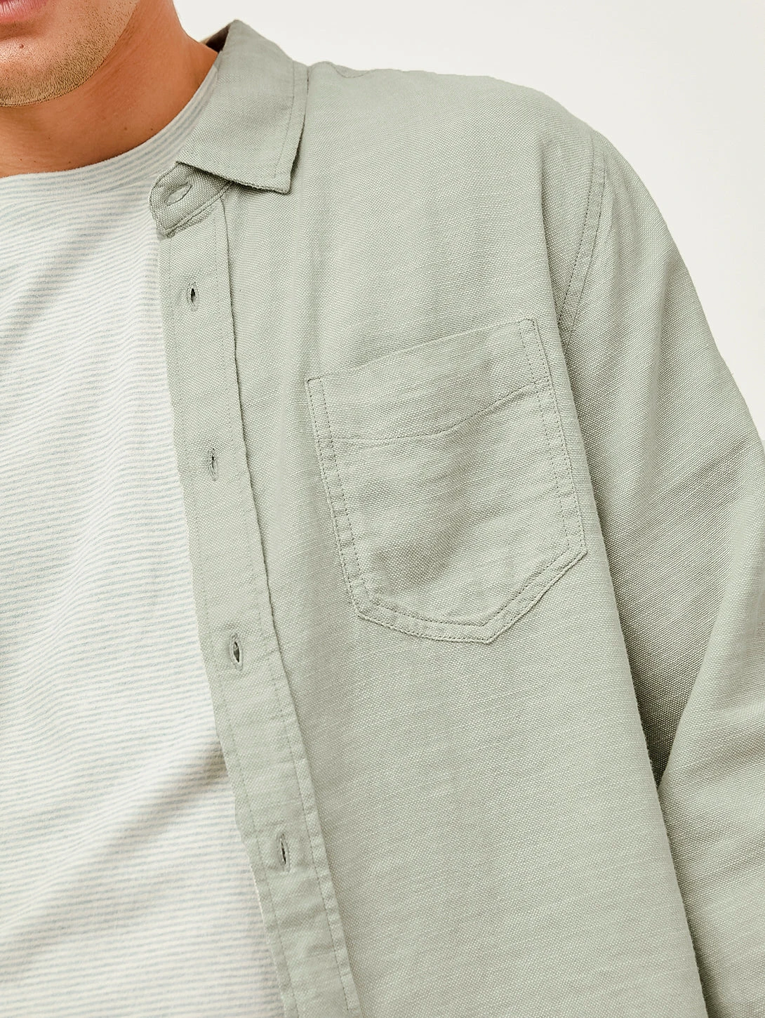 RAILS Wyatt Button Down Shirt - Sage 6 RAILS Wyatt Button Down Shirt - Sage - Image 4