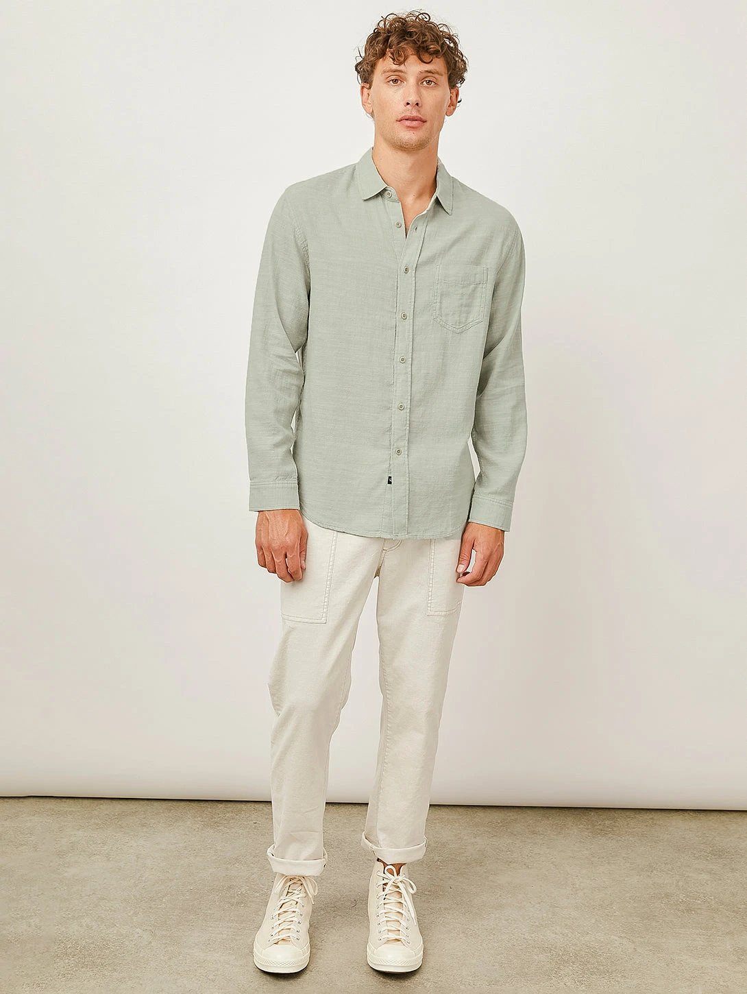 RAILS Wyatt Button Down Shirt - Sage 8 RAILS Wyatt Button Down Shirt - Sage - Image 6