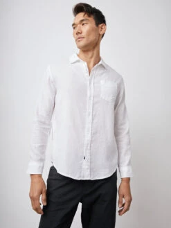 RAILS Wyatt Button Down Shirt - White