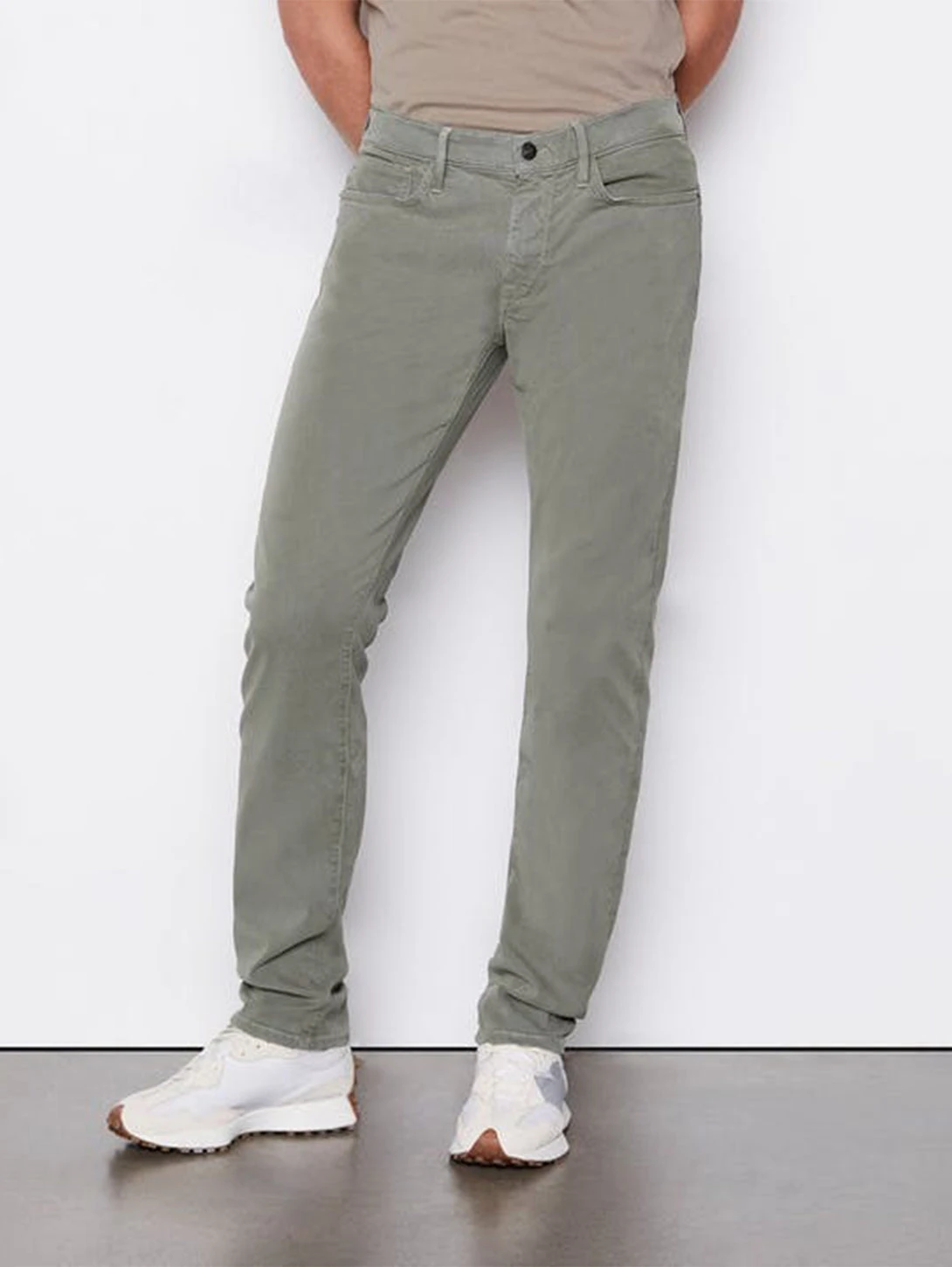 FRAME L'Homme Slim Pant - Washed Military 4 FRAME L'Homme Slim Pant - Washed Military - Image 2