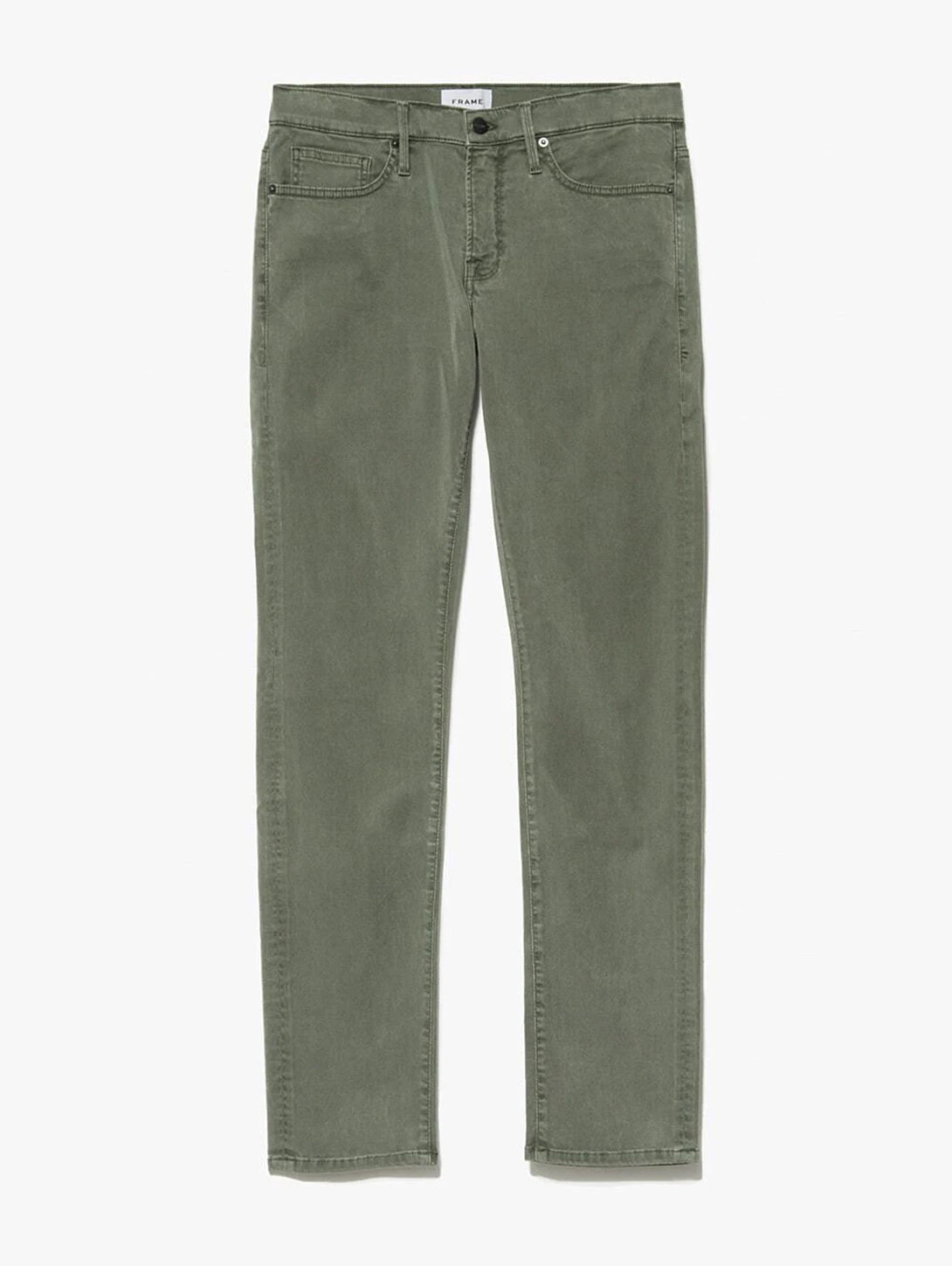 FRAME L'Homme Slim Pant - Washed Military 5 FRAME L'Homme Slim Pant - Washed Military - Image 3