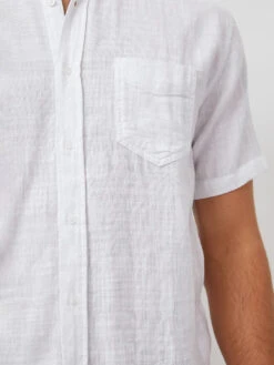 RAILS Fairfax Short Sleeve Shirt - White -Benson Shop White 5 3754f954 8566 42a0 bf82 ef2b74859c5b