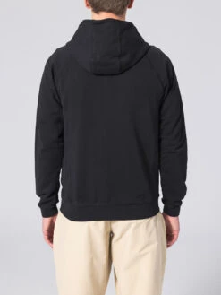 Long Sleeve Zip Hoodie - Caviar -Benson Shop ZH caviar 4