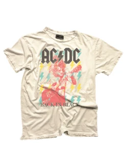 AC/DC Tee - Vintage White