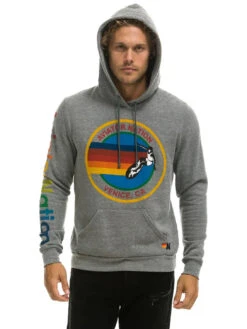 Aviator Nation Pullover Hoody - Heather Grey