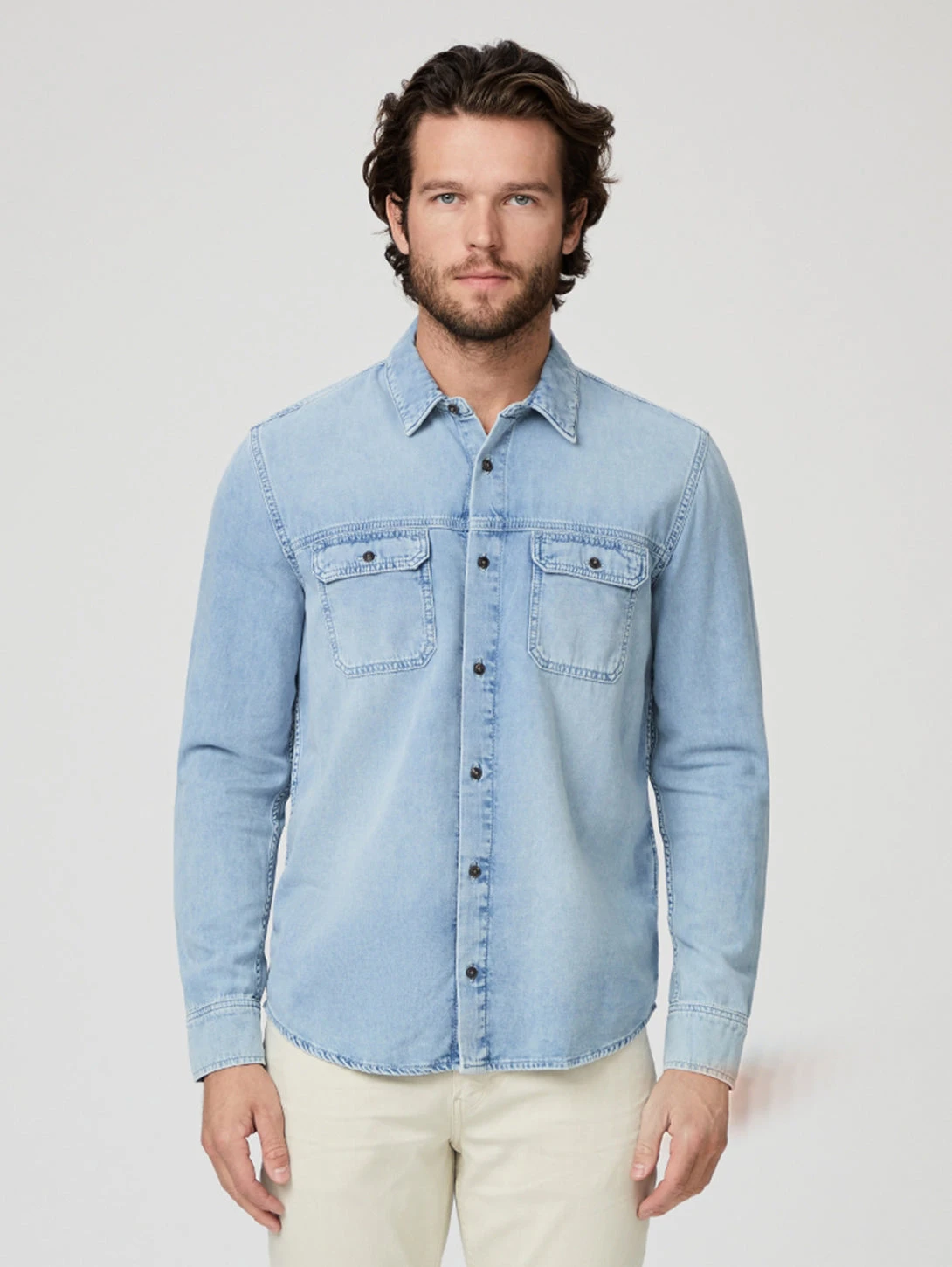 Paige Abraham Denim Shirt - Braylen 3 Paige Abraham Denim Shirt - Braylen