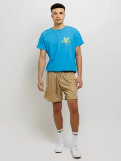 Parrots T-Shirt - Faded Electric Blue 11 Parrots T-Shirt - Faded Electric Blue -Benson Shop ecommmensisaac 058