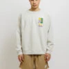 World Tennis Crew Sweatshirt - Bone