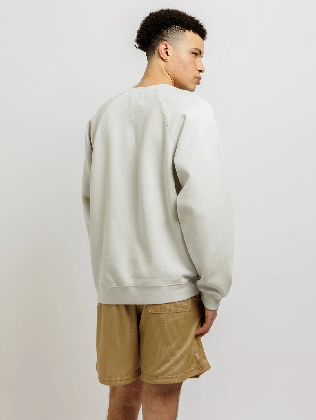 World Tennis Crew Sweatshirt - Bone 5 World Tennis Crew Sweatshirt - Bone - Image 3