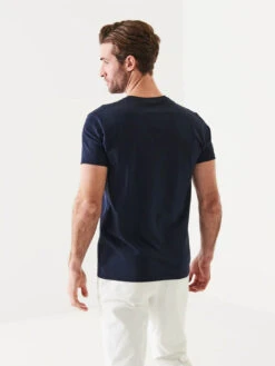 Iconic Pima Stretch V-Neck T-Shirt -Benson Shop ezgif.com gif maker 10 048e0d0f 09cb 4a6b 9058 8de4be52a870