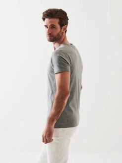 Iconic Pima Stretch V-Neck T-Shirt -Benson Shop ezgif.com gif maker 17 9762f0fa 8eab 4316 a53c f5cc868764ec