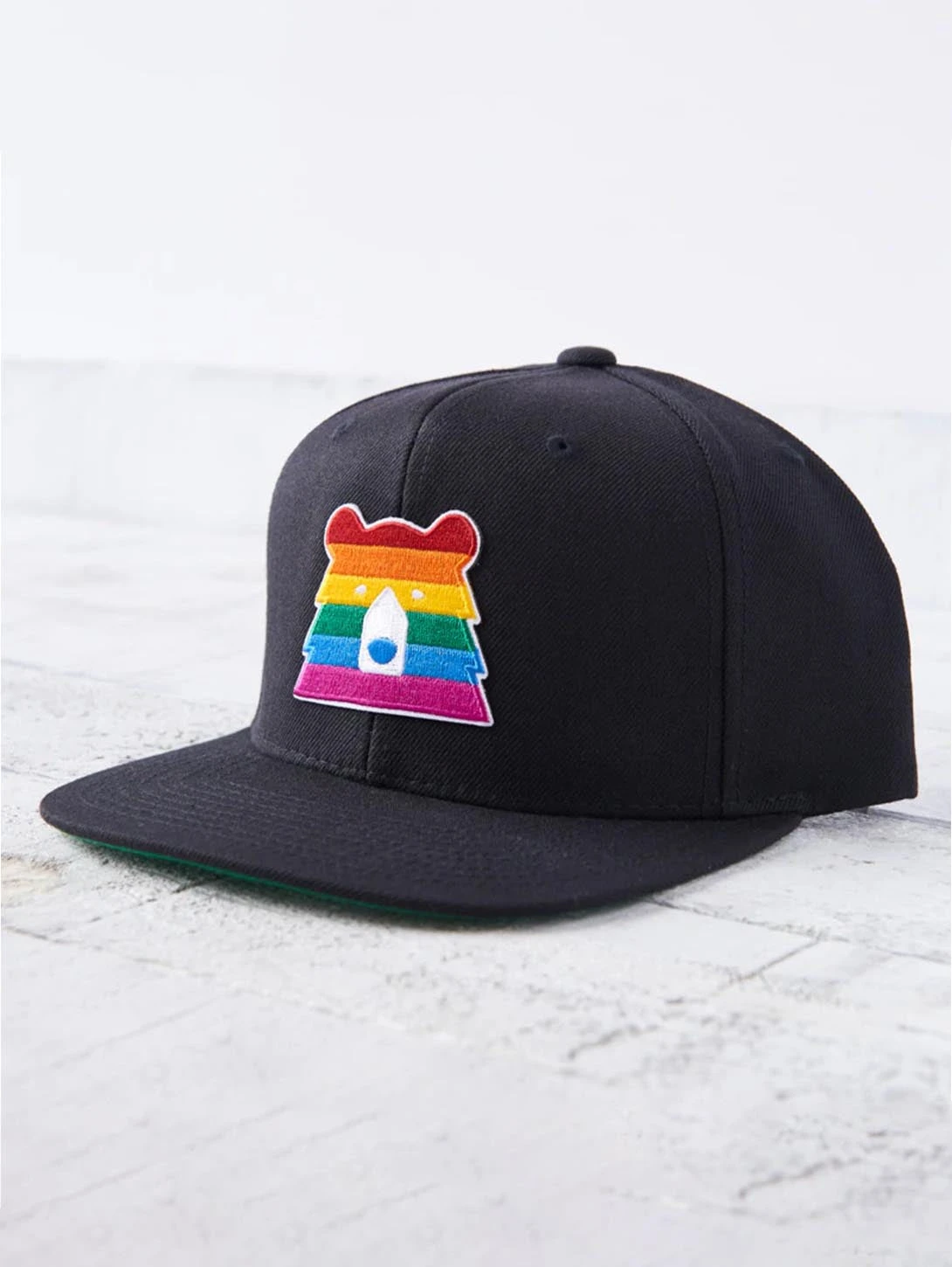 NTSP Pride Bear Snapback - Black 3 NTSP Pride Bear Snapback - Black