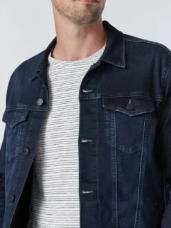 Mavi Drake Denim Jacket - Ink Brooklyn -Benson Shop ezgif.com gif maker 4 FINISHED