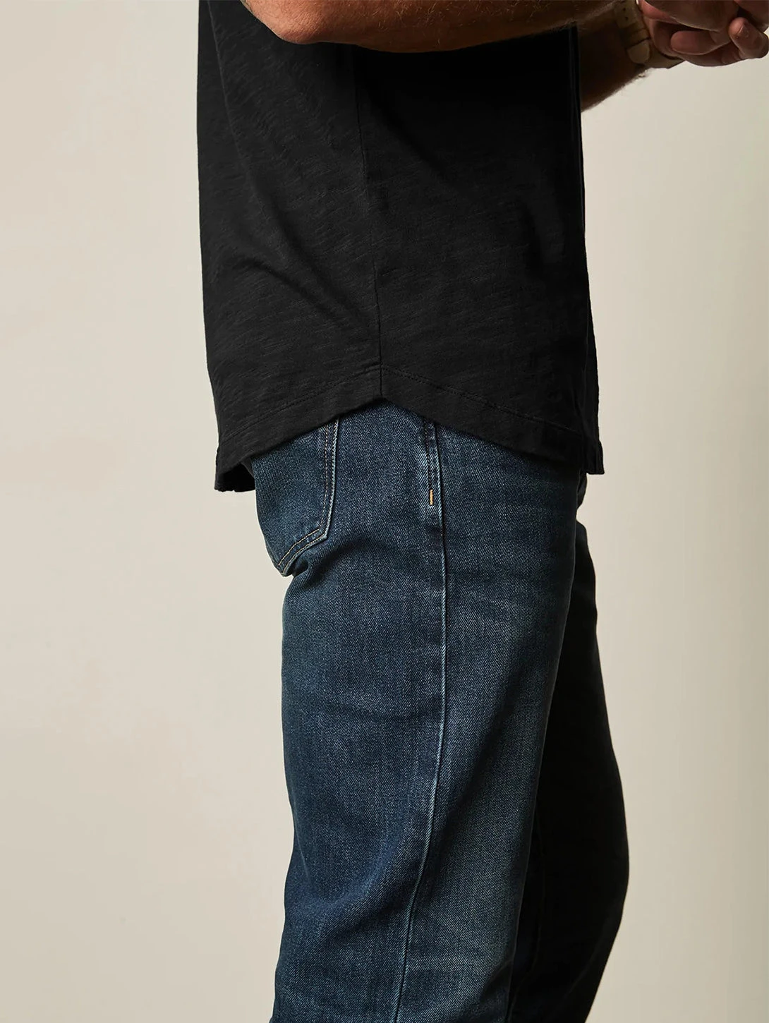 Velvet Amaro Slub Short Sleeve T-Shirt - Black 5 Velvet Amaro Slub Short Sleeve T-Shirt - Black - Image 3