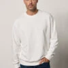 Velvet Sirus Salt Sweatshirt - White 2 Velvet Sirus Salt Sweatshirt - White -Benson Shop french terry sirus02 salt 011