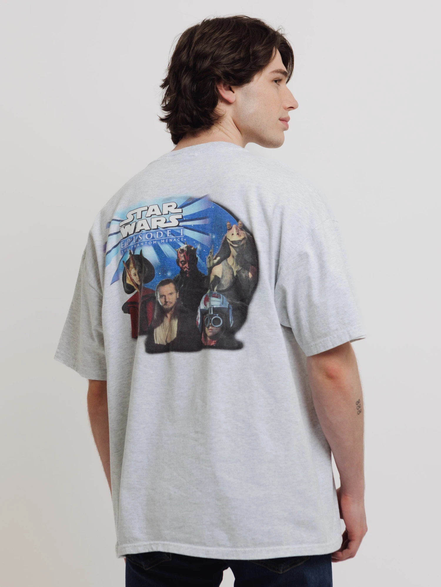 Vintage 1990 Star Wars Episode I Phantom Menace T-Shirt 5 Vintage 1990 Star Wars Episode I Phantom Menace T-Shirt - Image 3