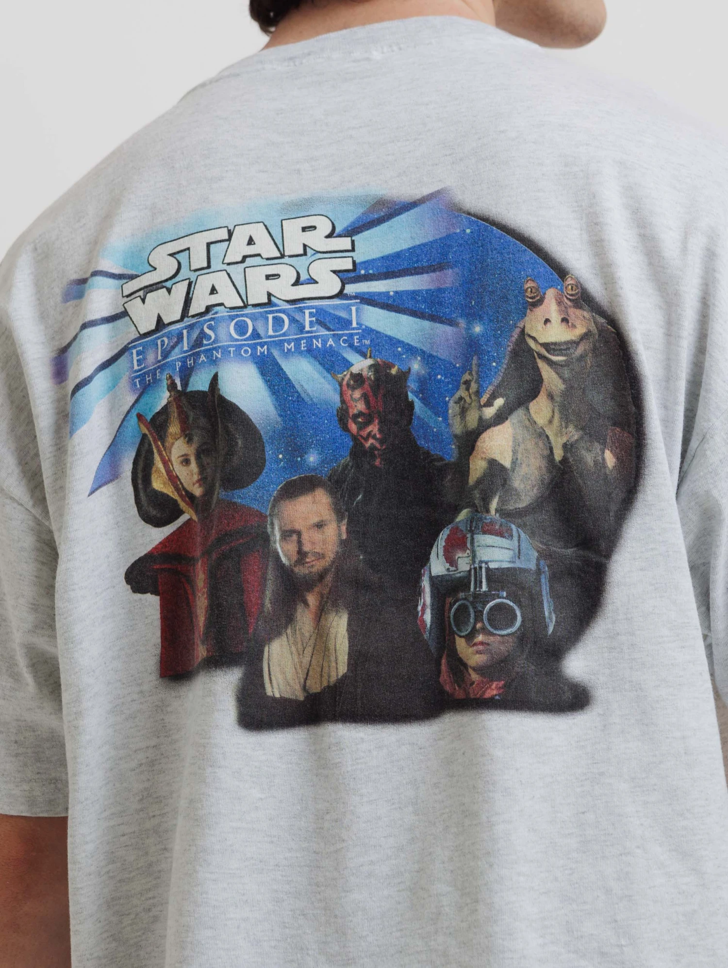 Vintage 1990 Star Wars Episode I Phantom Menace T-Shirt 6 Vintage 1990 Star Wars Episode I Phantom Menace T-Shirt - Image 4