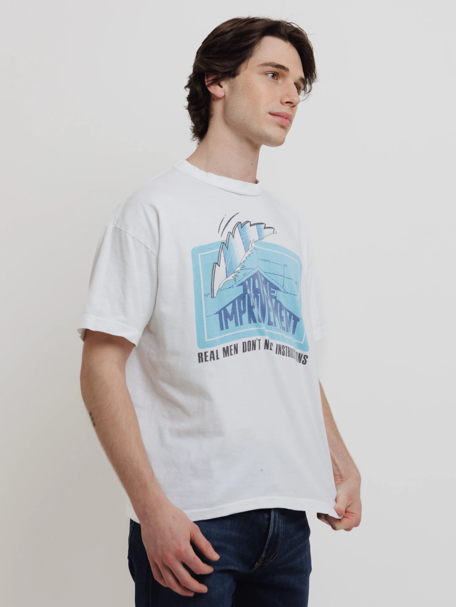 Vintage 1990s Home Improvement TV Show T-Shirt 4 Vintage 1990s Home Improvement TV Show T-Shirt - Image 2