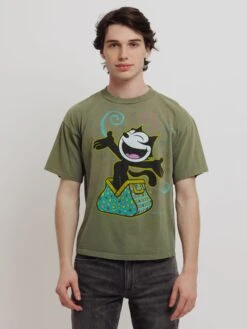 Vintage 1990s Felix The Cat Cartoon T-Shirt