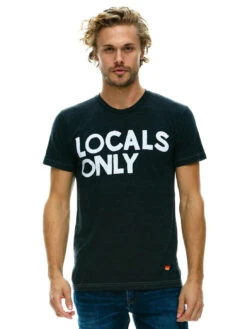 Locals Only T-Shirt - Charcoal