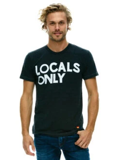 Locals Only T-Shirt - Charcoal -Benson Shop locals only tee charcoal tees aviator nation 492216 600x b64f1a0d 7dc0 4d52 82e9 25dce594e6e8