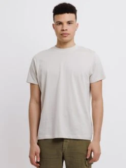 Short Sleeve High Crew Tee - Wheat