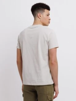 Short Sleeve High Crew Tee - Wheat -Benson Shop menecomm 28