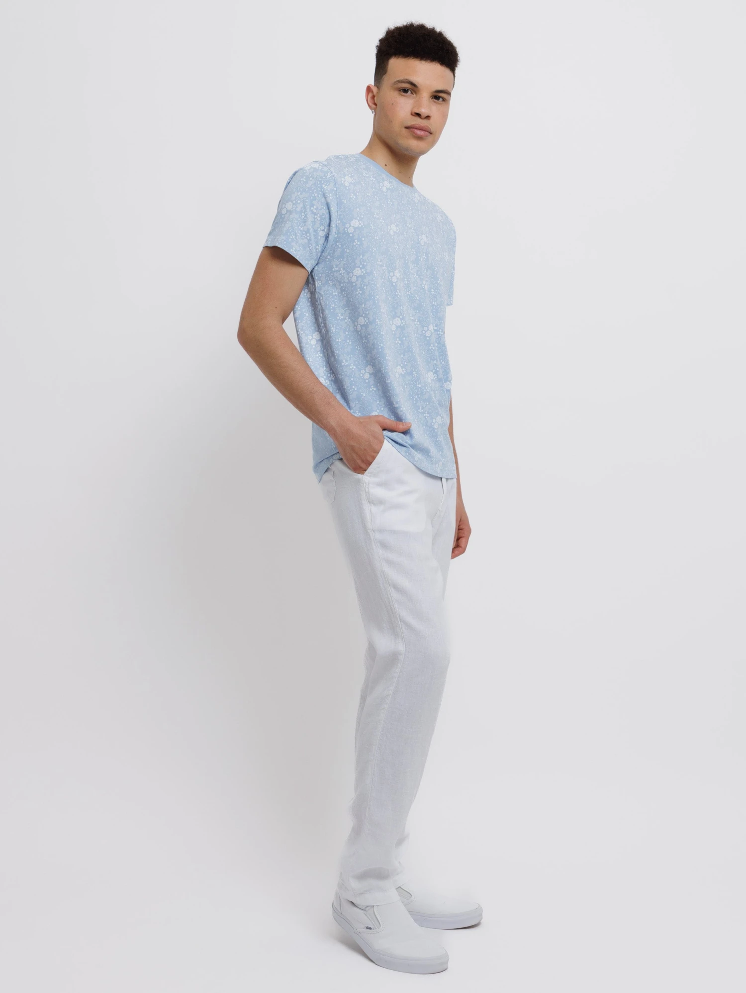 Benson Key West Linen Pant - White 5 Benson Key West Linen Pant - White - Image 3