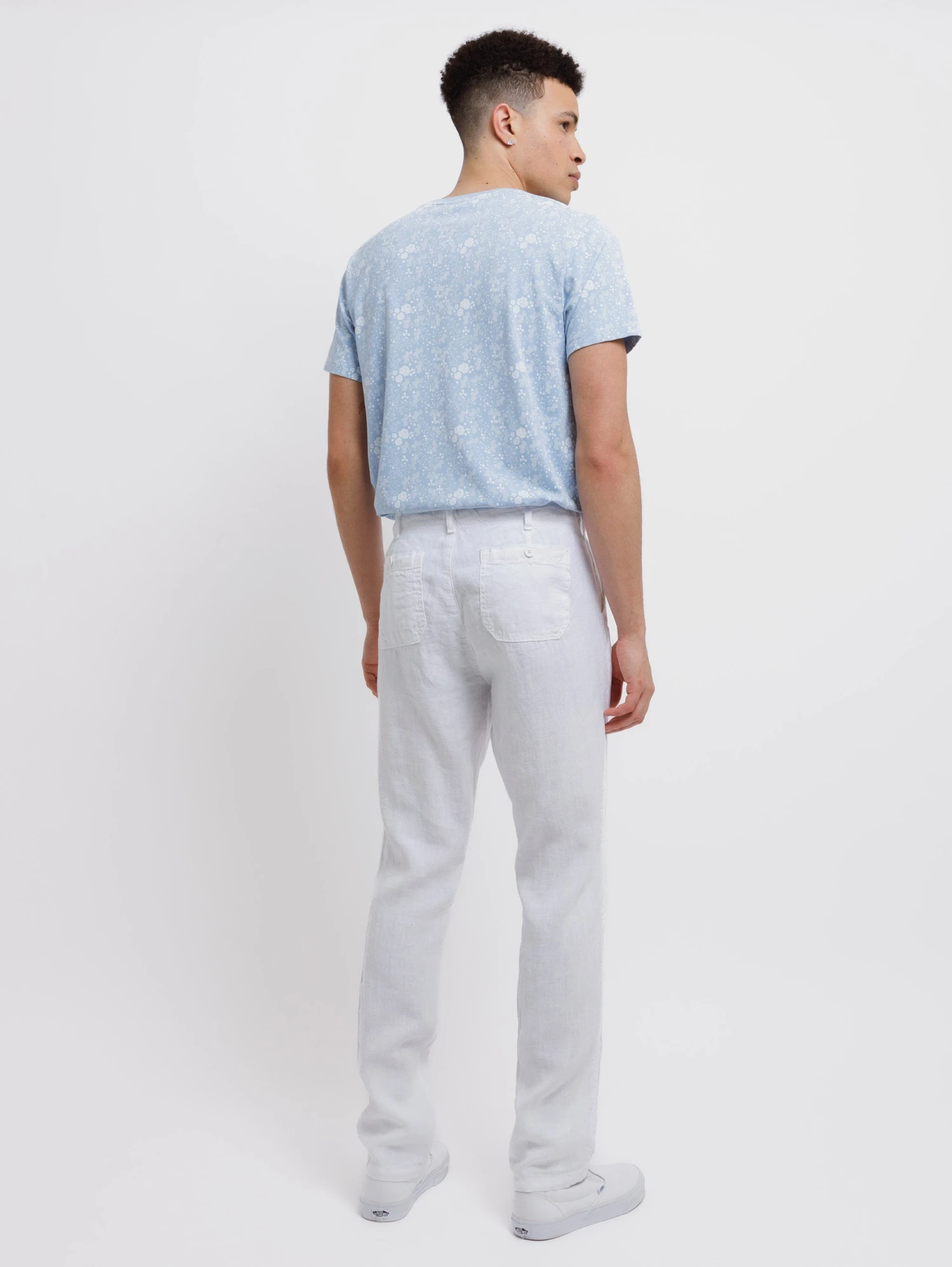 Benson Key West Linen Pant - White 6 Benson Key West Linen Pant - White - Image 4